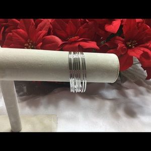 NEW 925 Sterling Silver 8 row cuff